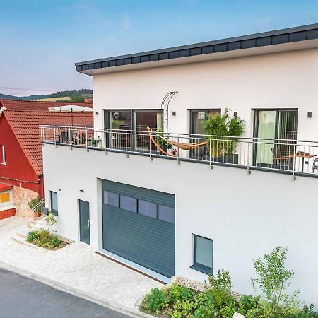 شقة Penthouse Tauberblick تاوبربيشوفسهايم المظهر الخارجي الصورة